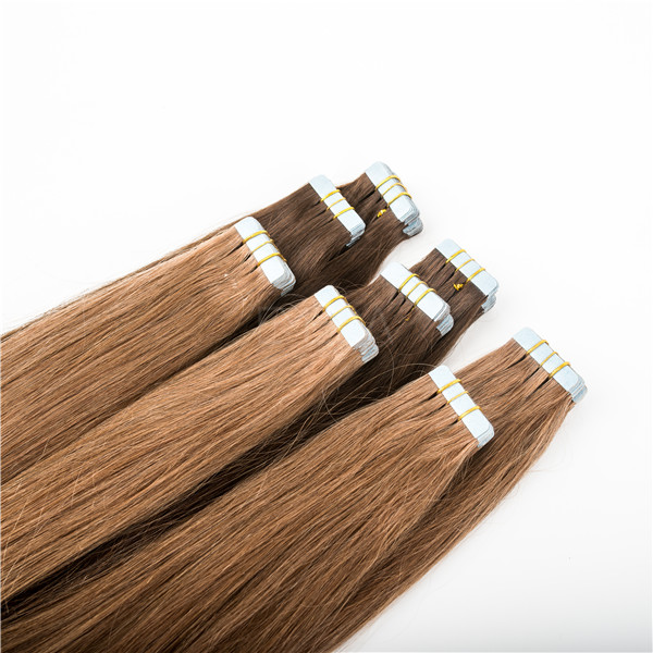 double side tape in hair extensions dark brown lp